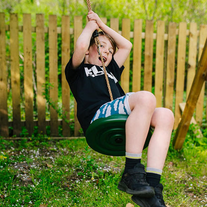 Jaques of London Conjunto de balanços de botões | Assento para balanço de jardim ao ar livre | Equipamentos para recreação infantil ao ar livre | Balanço de jardim infantil | Desde 1795