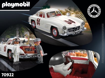 Playmobil 70922 Mercedes-Benz 300 SL, Miniatura de Carro para Adultos ou Carrinho de Brinquedo para Crianças, 5-99 Anos