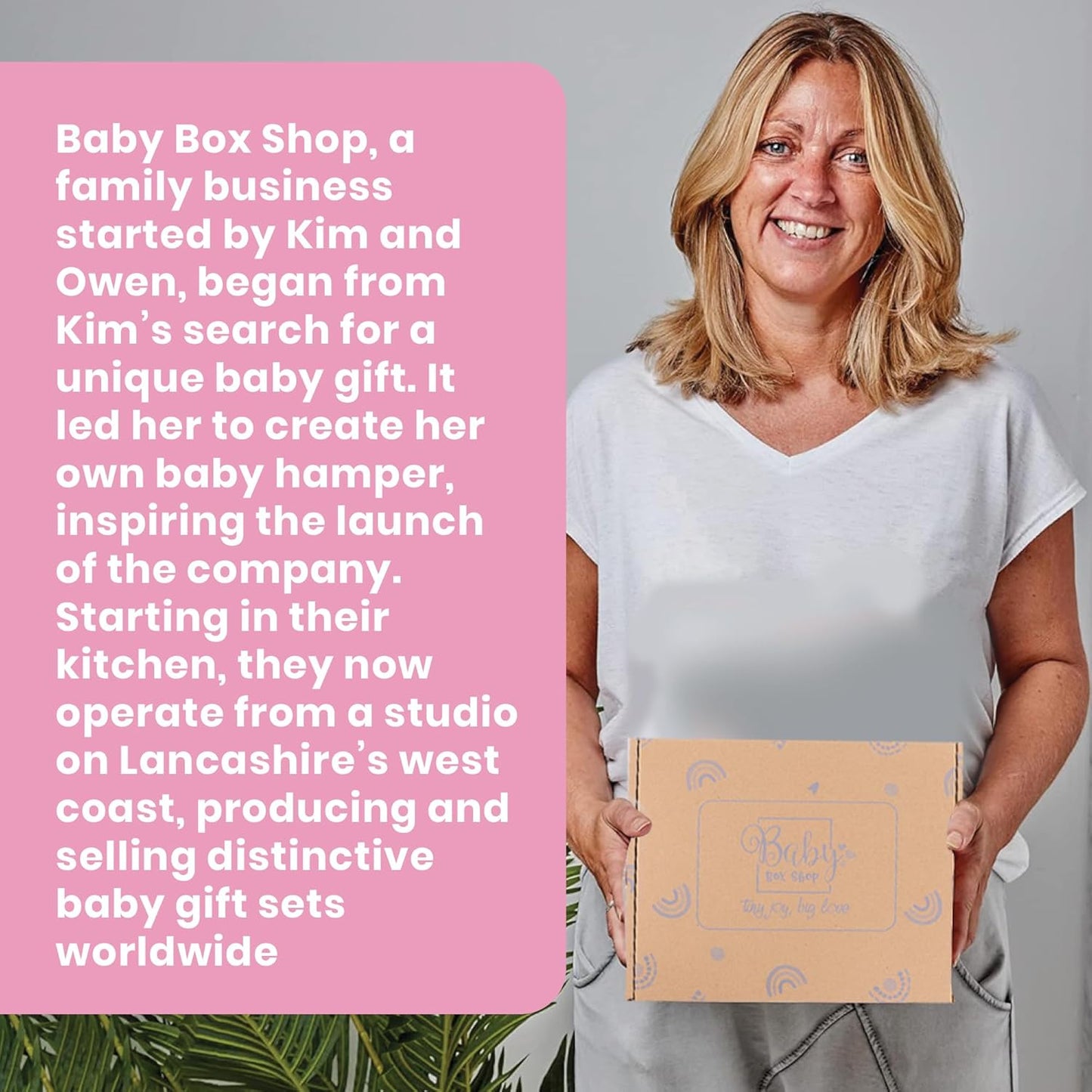 Baby Box Shop - Presentes personalizados para bebês unissex - Manta de bebê personalizada bege, azul, rosa e body de bebê personalizado com ursinho de pelúcia para bebê, ideal como presente de chá de bebê unissex e presente de batizado