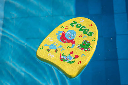 Zoggs Children's Zoggy Mini Easy Learn to Swim Float Kickboard - Amarelo, 3-12 anos, 27,5 x 22 x 2,8 cm