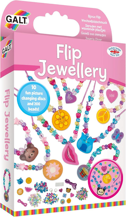 Galt Toys, Flip Jewellery, Kit de artesanato para crianças a partir de 5 anos