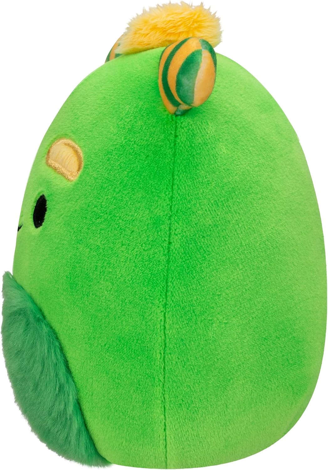 Squishmallows SQHW00625 Peluche de monstruo Callum verde de 7,5 pulgadas, vientre difuso oficial, grande, ultrasuave