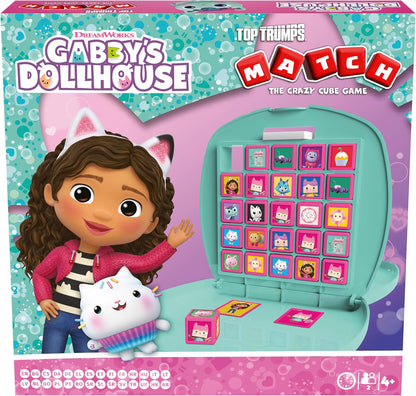 Top Trumps Casa de Bonecas da Gabby: Jogue com seus personagens favoritos, incluindo a Gabby e seus amigos. Jogo de tabuleiro de viagem, presente e brinquedo para meninos e meninas a partir de 4 anos.
