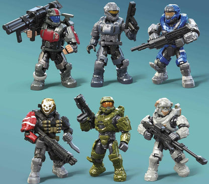 Mega Pacote de personagens do 20º aniversário do HALO Conjunto de construção infinito HALO