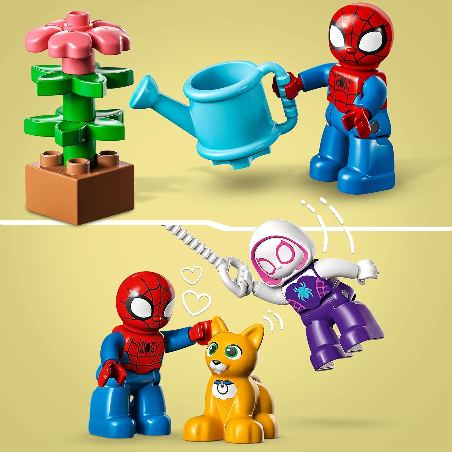LEGO DUPLO Marvel Spider-Man's House, Spidey e seus incríveis amigos b