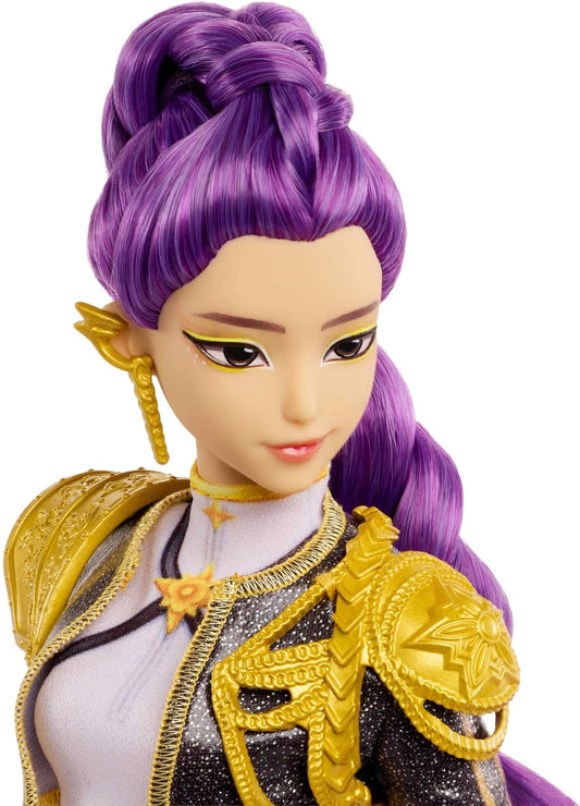 Mattel Boneca Cantora KPop Demon Hunters HUNTR/X Rumi “Golden” | Com Traje Característico Removível, 5 Pontos de Articulação, Inspirada no Filme, JRN40