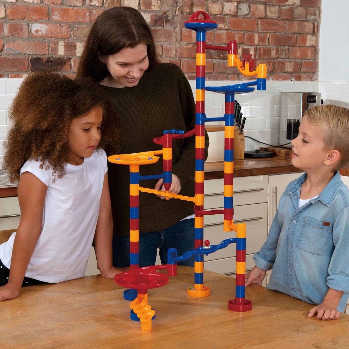 Galt Toys, Corrida de Mármore, Brinquedo de Construção, Idades 4 Anos Acima