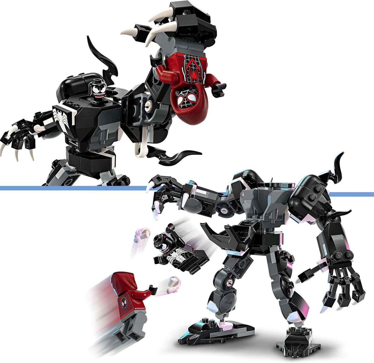 LEGO  Miles Morales, boneco de ação articulado do Homem-Aranha para crianças, conjunto de construção Spidey com minifiguras, presentes de super-heróis para meninos e meninas de 6 anos ou mais 76276