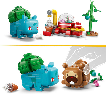 LEGO Pokémon SMART Play: Festa das Frutas com Bulbasaur e Bidoof – Conjunto de Brinquedo Interativo Compatível, Inclui 2 Etiquetas SMART e 2 Pokémon – Ideia de Presente para Meninos e Meninas a partir de 7 Anos – 72155