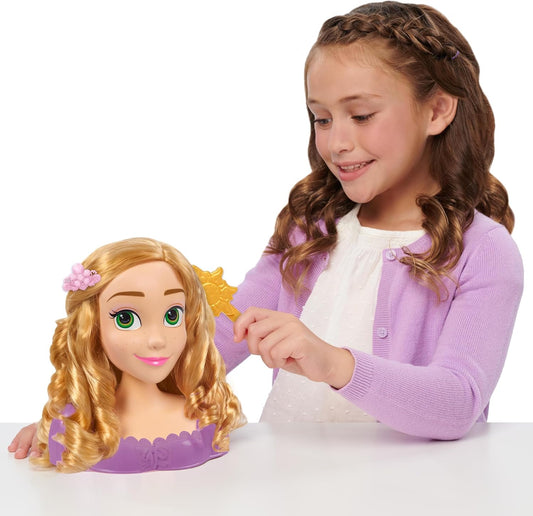 Disney Cabeça de penteado básica da Princesa Rapunzel da