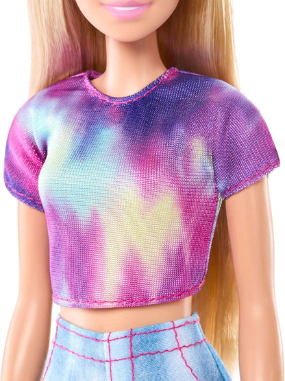 Barbie Mistérios: Detetives da Praia - Barbie "Malibu" - Boneca Fashion com Roupa Exclusiva Removível e Acessórios, Incluindo Óculos de Sol, JFV63