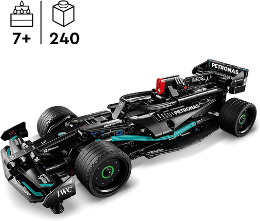 LEGO Brinquedo de carro de corrida Technic Mercedes-AMG F1 W14 E Performance para crianças, meninos e meninas com mais de 7 anos de idade, conjunto de veículo modelo retrátil, decoração de quarto, ideia de presente de aniversário 42165