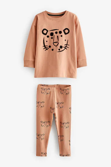 |Boy| Pacote De 3 Pijamas Snuggle Com Legging Canelada (9 meses a 8 anos)