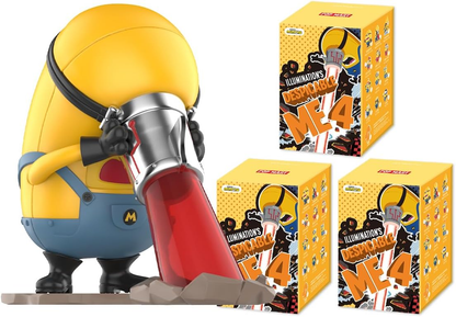 Figuras de ação colecionáveis da série POP Universal Me 4, 1 caixa de 2,5 polegadas, personagem articulado, design premium, presentes para mulheres, brinquedo de arte colecionável favorito dos fãs