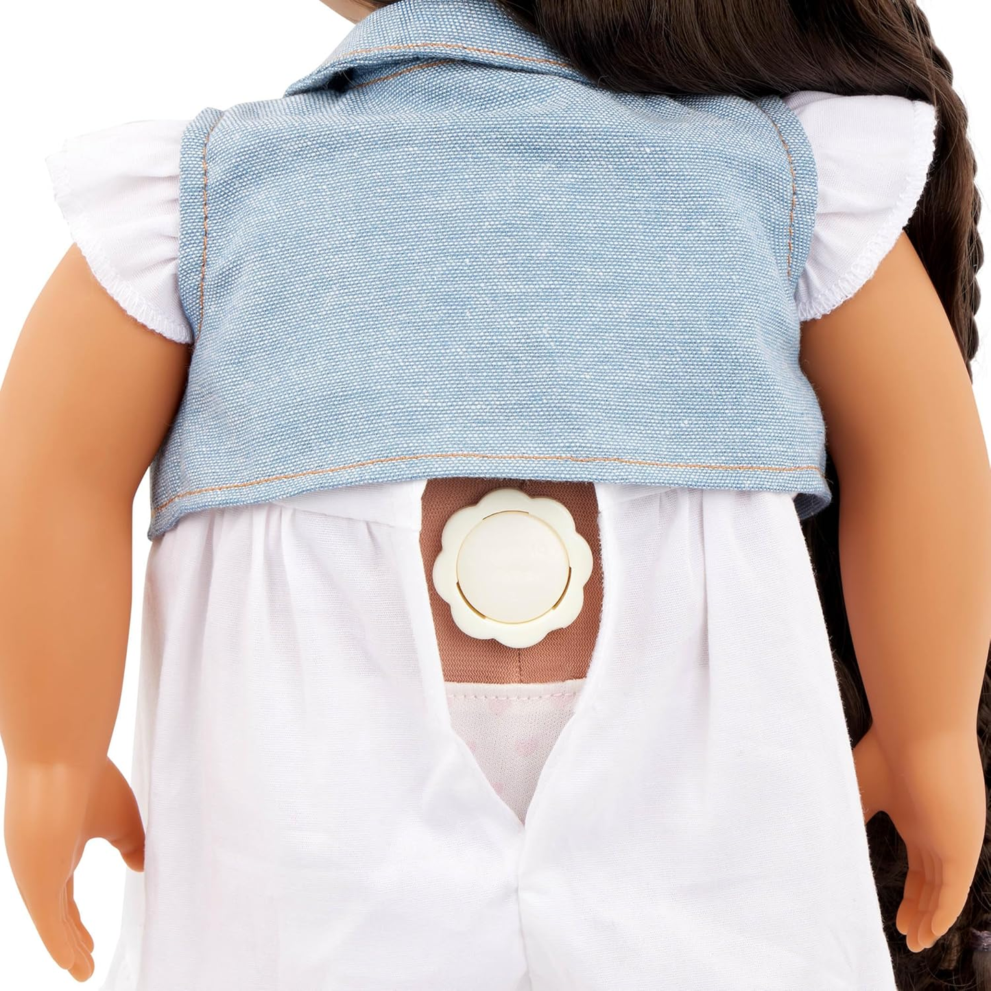 A Nossa Geração Perla From Hair to There Styling Doll - Boneca de Cabelo Crescente de 18 Polegadas com Trança Extensível, Boneca de Moda para Meninas, Cabelo Longo e Modelável, Inclui Guia de Estilo, Idades 3+