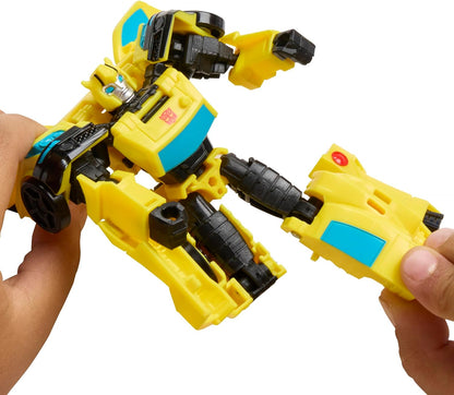 Transformers Prime Changers Bumblebee - Figura de Acção, Transforma-se de Robot em Carrinho, para Crianças a partir dos 6 Anos