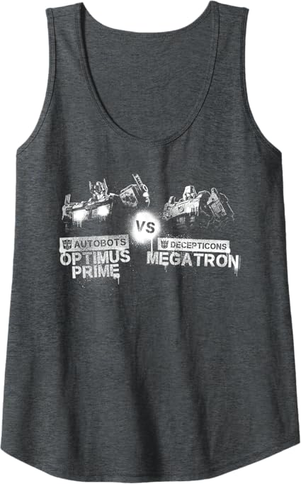 T-shirt de alças Transformers: War For Cybertron Optimus Prime Vs. Megatron