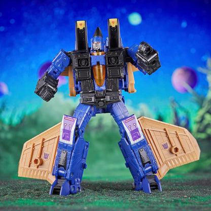 Figura de ação Transformers Legacy Evolution Voyager Dirge de 18 cm