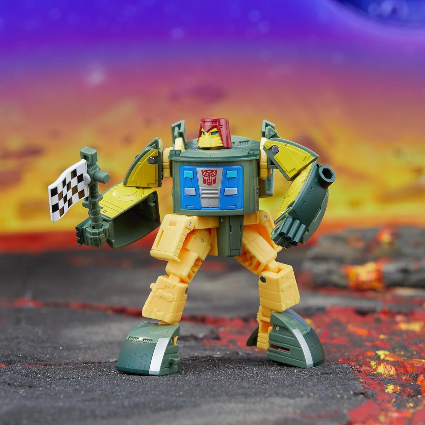 Figura de ação Transformers Legacy Deluxe Class Autobot Cosmos