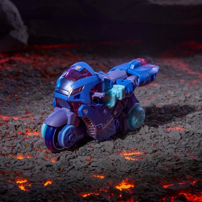 Figura de ação Transformers Legacy United Deluxe Class Cyberverse Universe Chromia