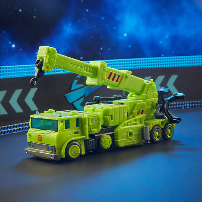 Transformers Generations Legacy Velocitron Speedia 500 Voyager Class Collection Road Hauler Figura de Acção de 5,5 polegadas