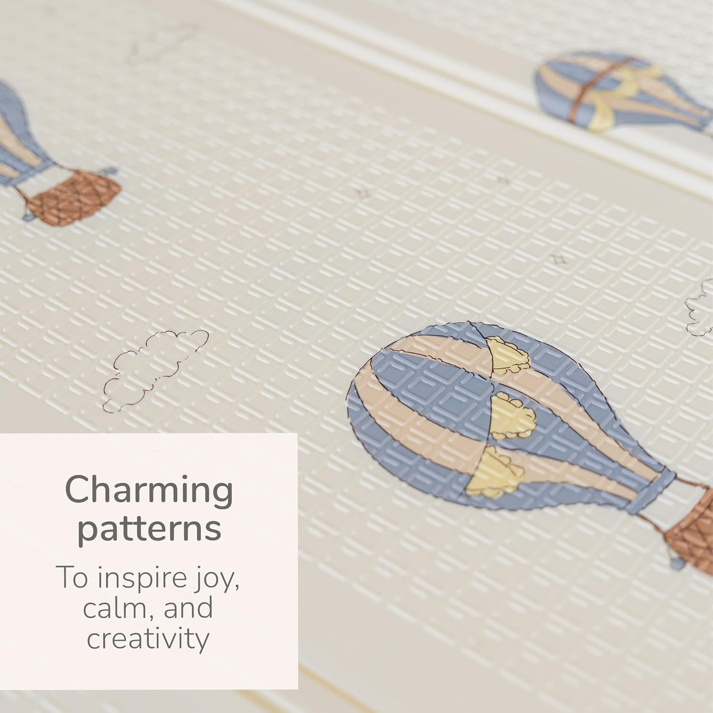 Tiny Trees® – Tapete de brincar para bebé  Dobrável, antiderrapante e acolchoado, ideal para gatinhar e a hora da barriga. Mede 150x200 cm, é resistente à água e manchas, oferecendo conforto e segurança para crianças brincarem no chão.