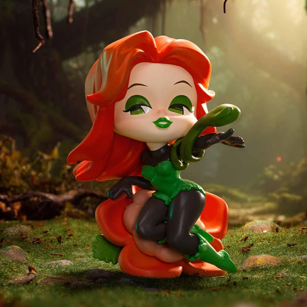 POP MART DC Gotham City Series Figuras 3 Caixas 2,5 polegadas Personagem Articulado Design Premium presentes para mulheres Caixa surpresa favorita dos fãs Brinquedo colecionável Brinquedo de arte Figura de ação