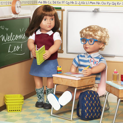 Boneca de atividades para professores da Our Generation, Taylor