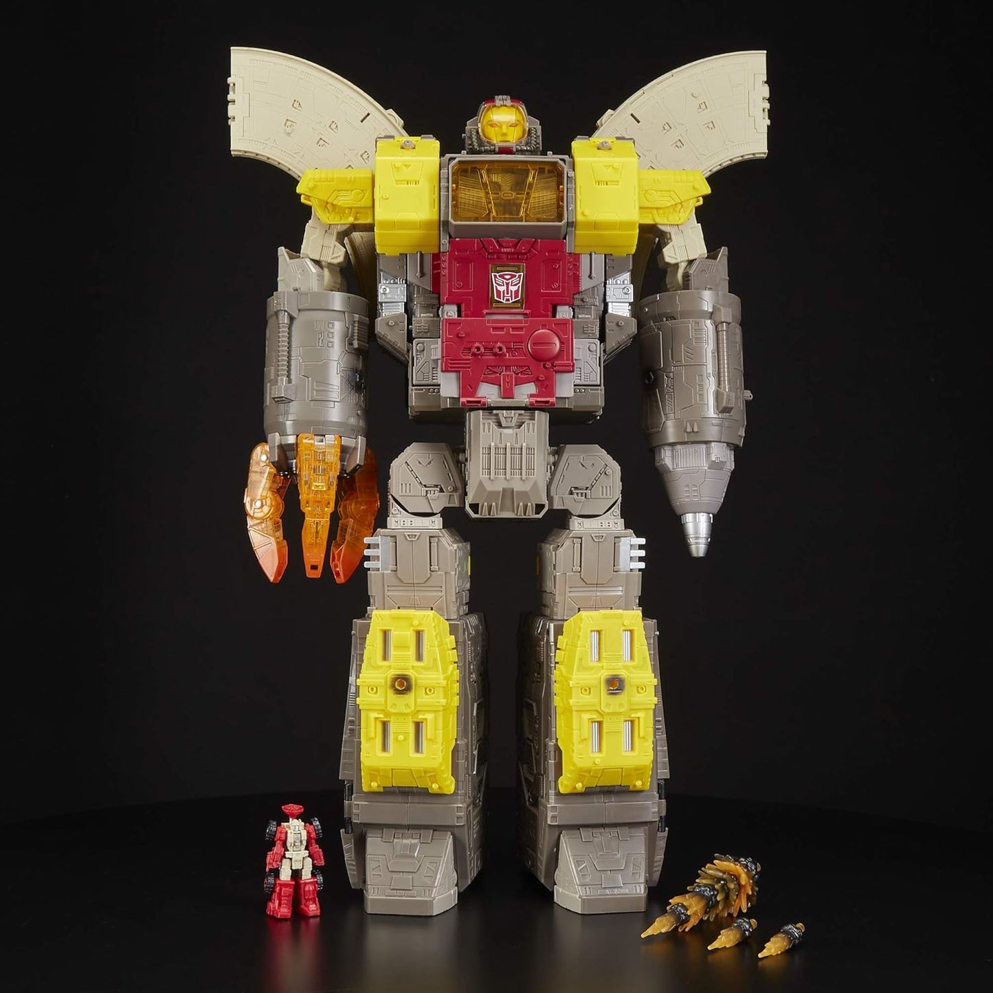 Transformers Generations War for Cybertron Titan WFC-S29 Omega Supreme - Figura de Acção - Converte-se num Centro de Comando - Adultos e Crianças a partir dos 8 Anos, 60 cm