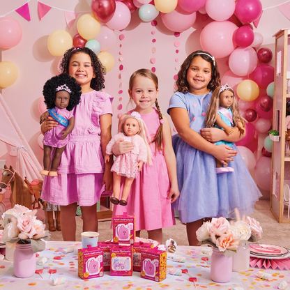 Bonecas Our Generation Sienna - Adorável boneca de 46 cm com cabelo para pentear, bandolete com flores e conjunto completo de roupa | Bonecas saudáveis para meninas dos 3 aos 10 anos para se vestirem e brincarem com a imaginação