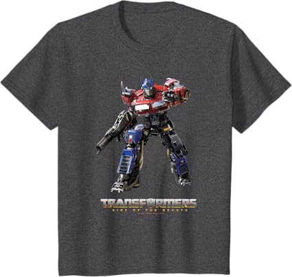T-shirt de corpo inteiro Transformers: A Ascensão das Feras Optimus Prime