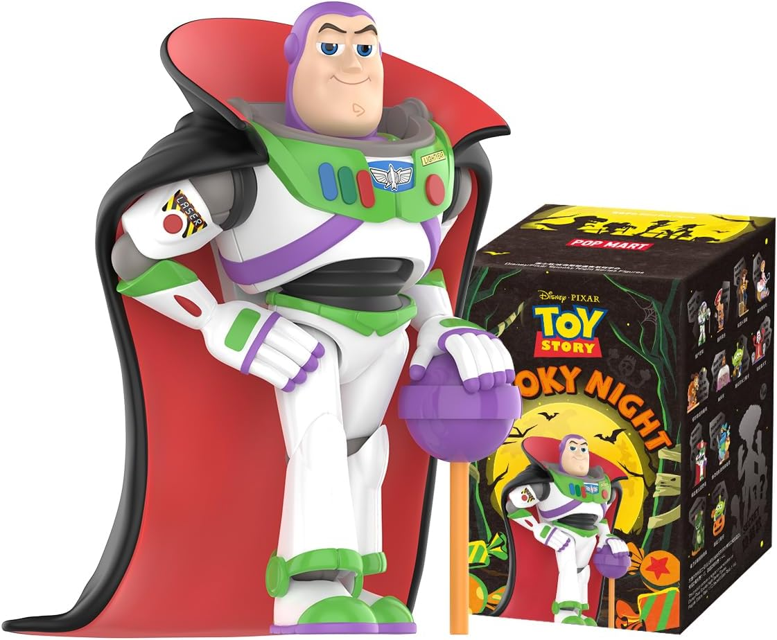 POP MART Pixar Alien Party Games Série de Personagens Colecionáveis 1 Caixa 2,5 polegadas Personagem Articulado Design Premium presentes para mulheres Brinquedo Colecionável Favorito dos Fãs Figura de Ação de Brinquedo de Arte