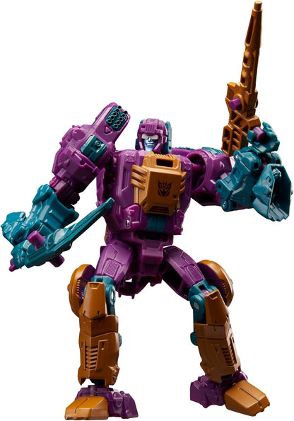 Transformers Age of the Primes Wreck ‘n Doom Collection - Conjunto com 2 figuras de acção transformáveis: Fisitron e Carnivac