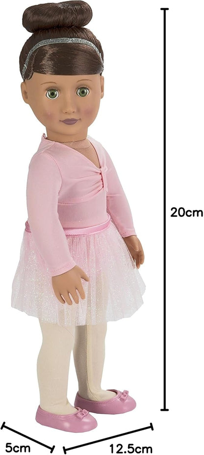 Conjunto de treino de agilidade Our Generation para bonecas de 45 cm e animais de estimação Natalia e Nillie – Kit de brinquedos infantis de faz de conta com acessórios de 46 cm – Diversão para bonecas e cães – Indicado para crianças a partir de 3 anos