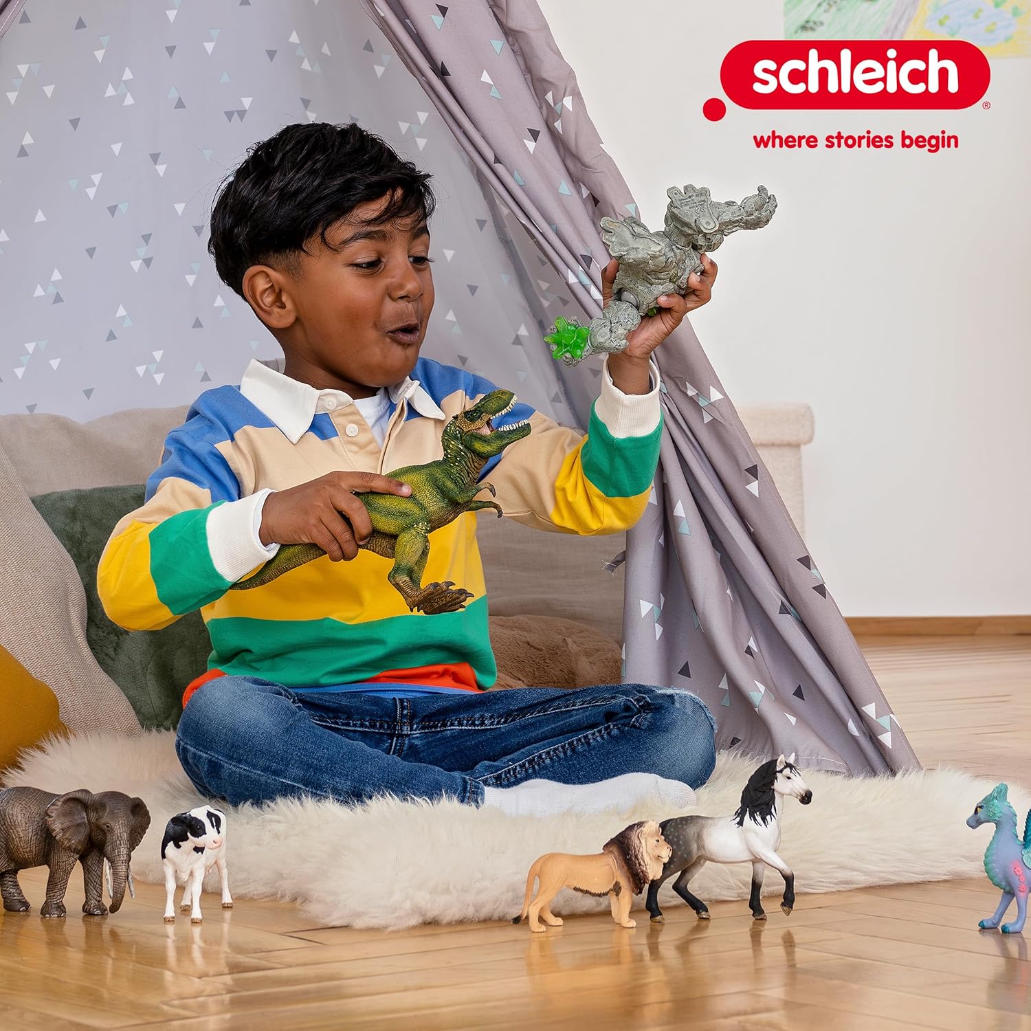 SCHLEICH 70144 Eldrador Creatures jungeldyr lekefigur for barn 7 til 1