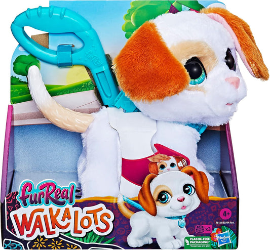 FurReal Walkalots Big Wags Juguete interactivo para perros para niños, cuenta con sonidos y reacciones, mascotas interactivas, juguetes para niñas y niños