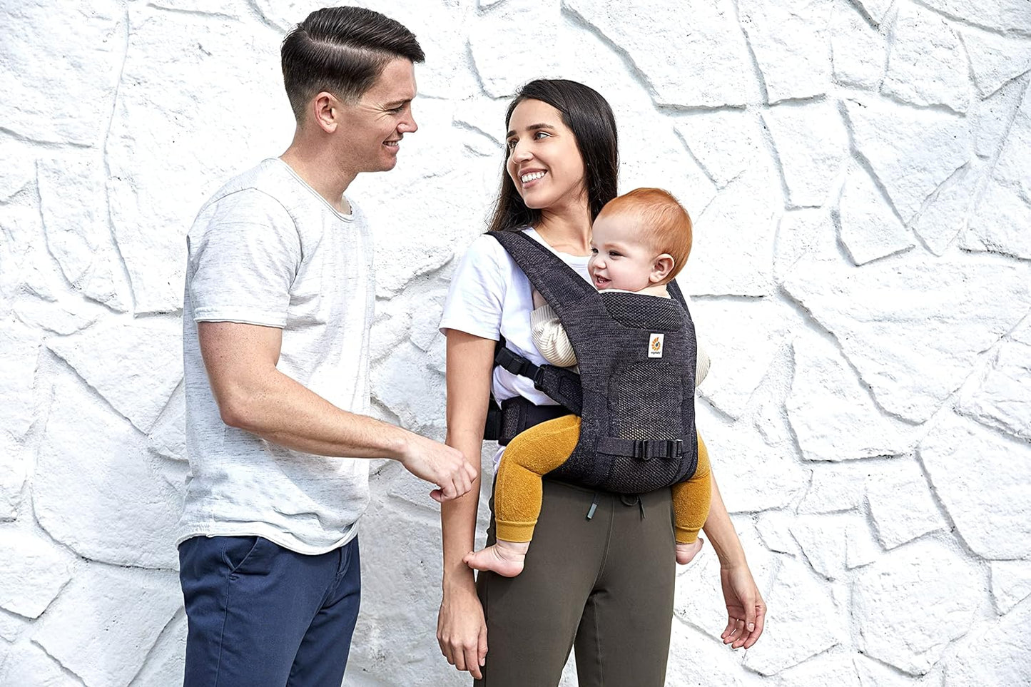 Ergobaby Mochila Porta Bebé Aerloom Negro Carbón