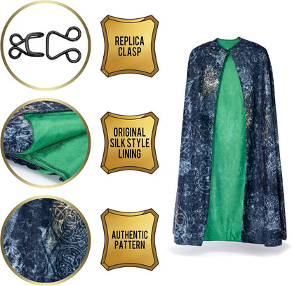 UAU! STUFF Capa de Invisibilidade Júnior Harry Potter Real FX | Presentes e Brinquedos Oficiais de Cosplay do Mundo Mágico | Capa de RPG e Acessório de Fantasia para Fãs de Harry Potter, Meninas e Meninos