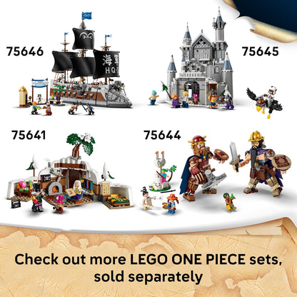 LEGO Figura ONE PIECE Tony Tony Chopper – Brinquedo colecionável com acessórios (incluindo uma Rumble Ball) – Ideia de decoração fofa para mesa ou quarto – Presente para meninos, meninas e fãs a partir de 9 anos – 75643