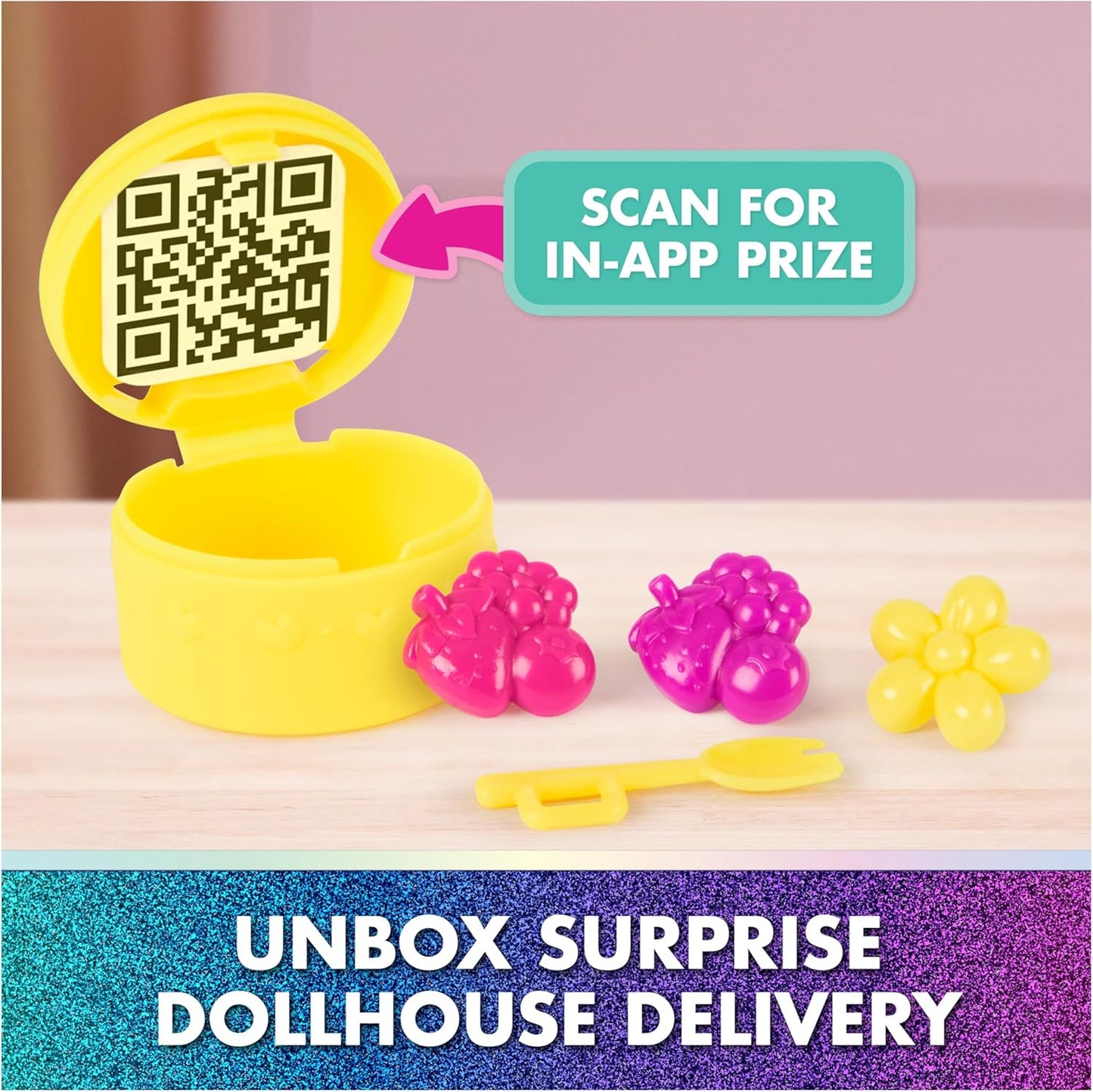 Gabby's Dollhouse: O Filme, Conjunto História no Jardim, Figuras do Gnomo Pandy Paws e do Gatinho e 9 Acessórios para Casa de Bonecas, Brinquedos Infantis para Meninas e Meninos a partir de 3 Anos