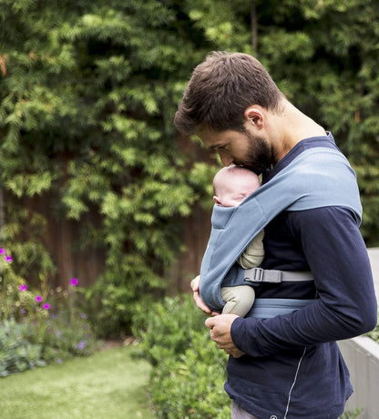 Ergobaby Embrace Canguru Porta-bebês para Recém-nascidos Extra Macio e Ergonômico - Oxford Blue
