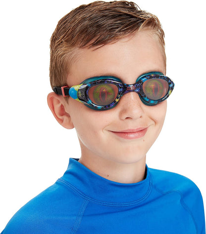 Zoggs Gafas de natación unisex para jóvenes, con lentes holográficas Sea Demon, de 6 a 14 años