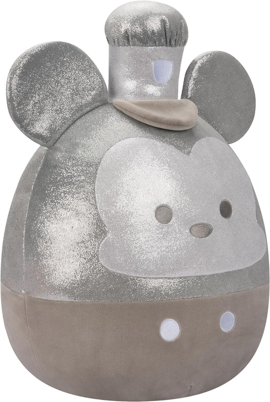 Squishmallows SQDI00219 Original Disney100 Barco de vapor de 14 pulgadas Willie Mickey Mouse Peluche grande ultrasuave oficial de Jazwares