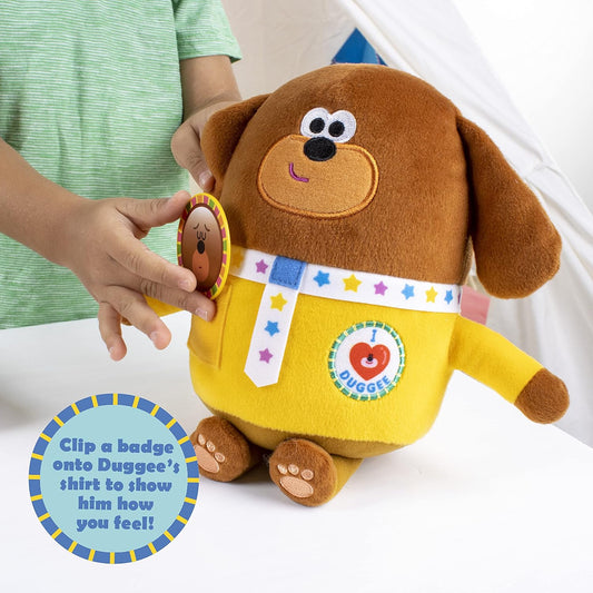 Hey Duggee AB Gee abgee 539 2147 Peluche Best Friend, Rojo, 10 x 13 x 23 centímetros