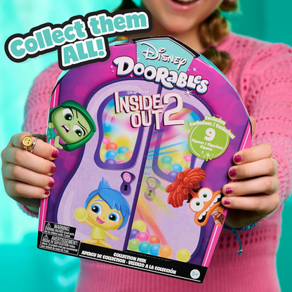 Just Play 44864 Doorables Inside Out Colección 2 Peek, multicolor