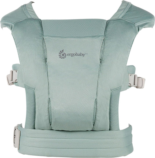 Ergobaby  Abrace o portador de bebê ergonômico da malha de ar macia para recém-nascidos desde o nascimento, portador dianteiro ergonômico de barriga de 2 posições, sábio