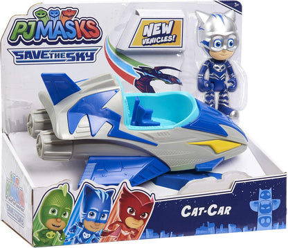 PJ Masks Conjunto de Brinquedo  "Save the Sky" com Figura da Corujita (Owlette) – Presente para Crianças (JP PJMC1200)