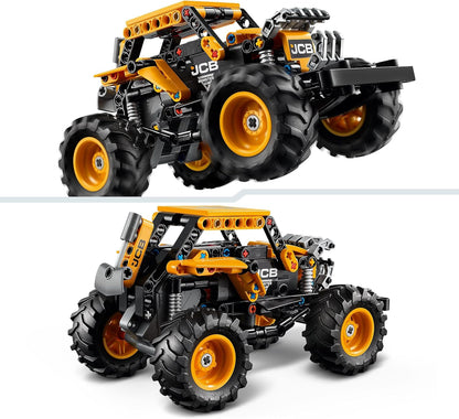 LEGO Technic Monster Jam DIGatron Pull-Back Truck Toy - Conjunto de construção de veículos para meninos e meninas com mais de 7 anos que amam brincadeiras criativas - Presente