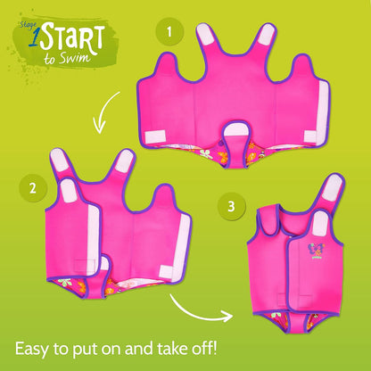 Zoggs Envoltório de roupa de neoprene unissex para bebês e crianças pequenas