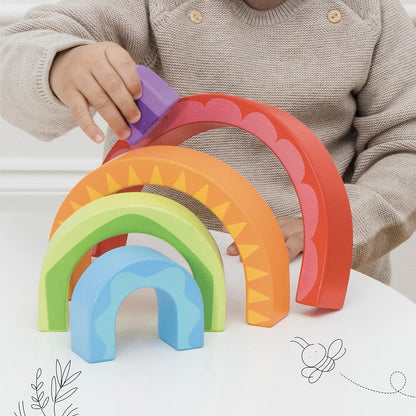 Le Toy Van Brinquedo túnel arco-íris PL107